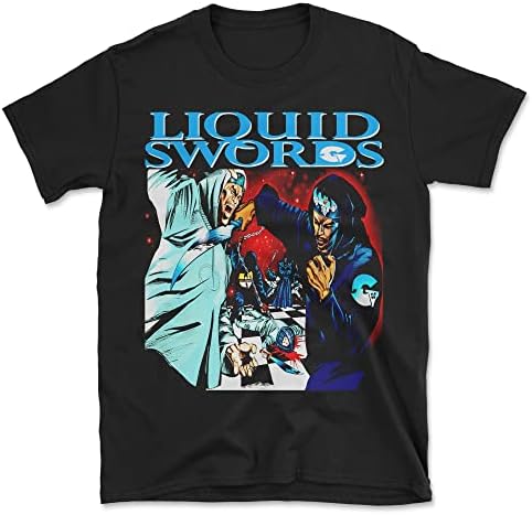 Liquid Swords Álbum Hip Hop camiseta inspirada por Genius Gza