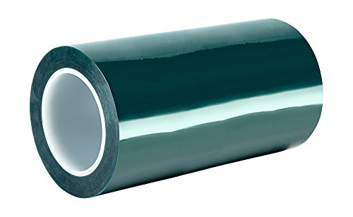 Taquecase M-2.6875 x 72yd poliéster verde/fita adesiva de silicone, 72 m. Comprimento, 2.6875 Largura