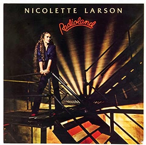 Nicolette Larson Poster Flat 1980 Radioland Album Promoção 12 x 12
