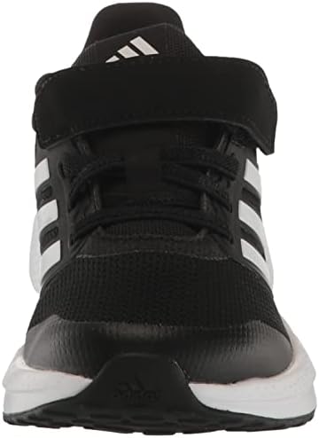 tênis de corrida da Adidas Ultrabounce, preto/branco/preto, 13 nós unissex garotinha