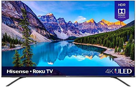 HISENSE DE 55 polegadas classe R8 Dolby Vision & Atmos 4K ULED ROKU SMART TV com Alexa Compatibilidade e Remoto de Voz