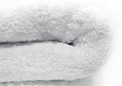 Algodão egípcio - toalhas de céu ensolarado - conjunto de 6 toalhas brancas - 600 gsm, 2 toalhas de banho, 2 toalhas