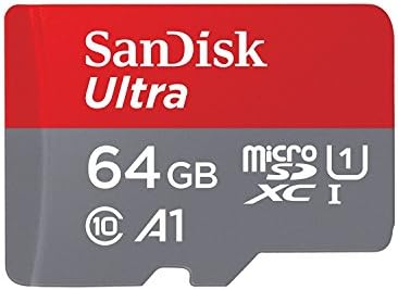 Sandisk 64GB Ultra Micro SDXC Pacote de cartão de memória funciona com Samsung Galaxy J3, J4, J6, J8, AMP Prime 3 Telefone