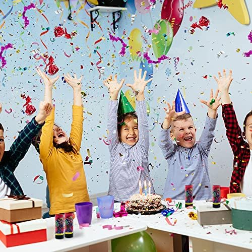 20 PCS Party Confetti Poppers Cannons para Aniversário de Casamento Aniversário de Chá de Baby Churring Festas de Celebrações