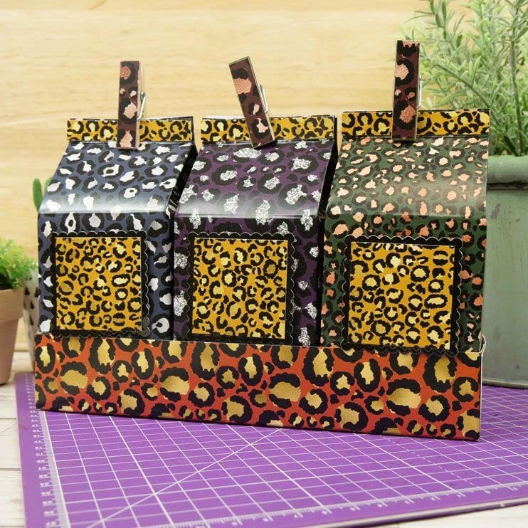 Pacotes de padrões adoráveis ​​e escoráveis ​​- impressões de leopardo luxuosas