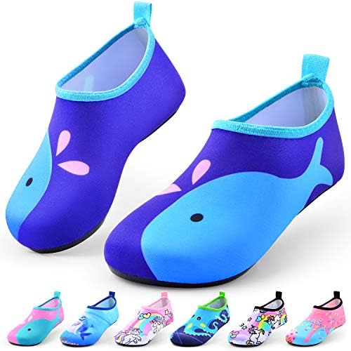 Sapatos de água Sunnywoo para crianças meninos meninos ， Crianças infantis Sapatos de água de água rápida seca não