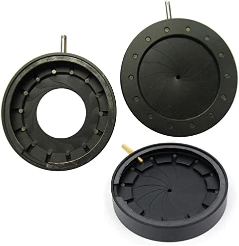 Kit de acessórios para microscópio para adultos amplificando diâmetro de metal zoom Óptico Iris para lentes de câmera Microscópio