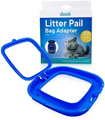 Dooli economiza 10%! Adaptador de bolsa de serapilheira de gato e reabastecimento de 25 bolsas
