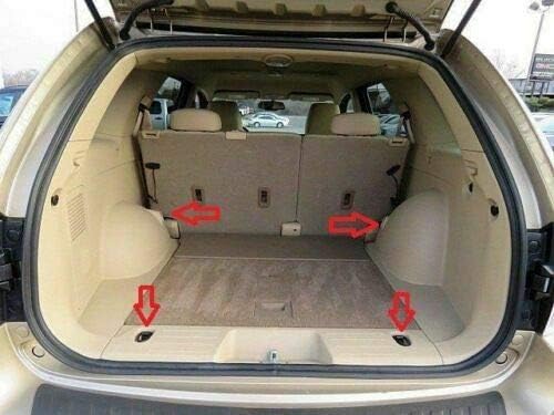 Rede de carga de porta -malas - Made e se encaixa em um veículo específico para o Chevrolet Chevy Equinox 2005-2009 - Organizador