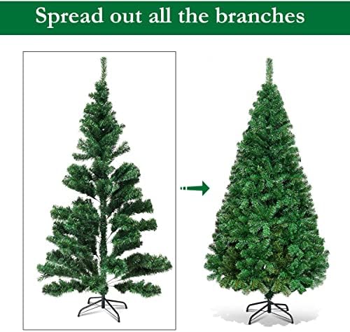 Árvore de Natal artificial verdejante do chefjo