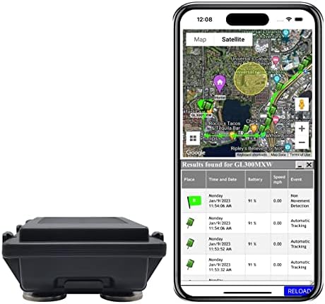 Americaloc Ready ST4950 Série GPS Tracker. Rastreador GPS de longo prazo para reboques, máquinas, ativos. Vida útil extra