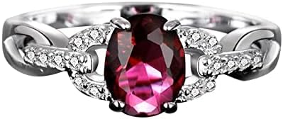 2023 Nova geometria anel de diamante anel elegante de strass anel azul anéis de jóias vermelhas mulheres moda moda com diamante completo