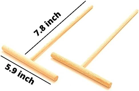2x Spread e espátula - 5,9 ”de panqueca - Conjunto de 2 - Tamanho conveniente para ajustar a fabricante de pan de
