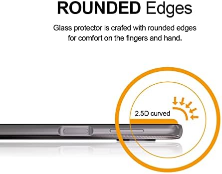 SuperShieldz projetado para Motorola Moto G Power [não ajustado para 2020/2022 Versão] Protetor de tela de vidro temperado, anti