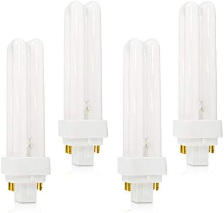 PLC-13W 827, 4 pinos G24q-1, 13 watts Tubo duplo, lâmpada fluorescente compacta, substitui os Philips 38325-7 e Sylvania 20682