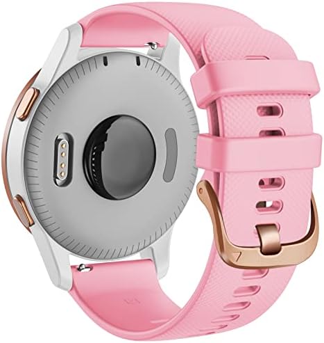 Daseb 18 20 22mm Smart Watch tiras oficiais para Garmin Venu 2 Silicone Wrist Belt para Garmin Venu 2s Sq Bracelet Watchband