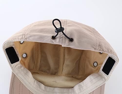 Conectyle Mens UV Sun Protection Cap Safari Caminhada com chapéu de pesca no pescoço