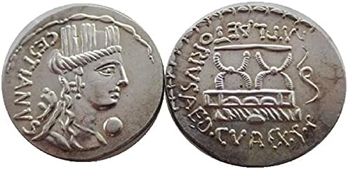 Prata antiga moeda romana cópia estrangeira cópia de prata comemorativa moeda rm27 yuan duo roman coin cópia estrangeira