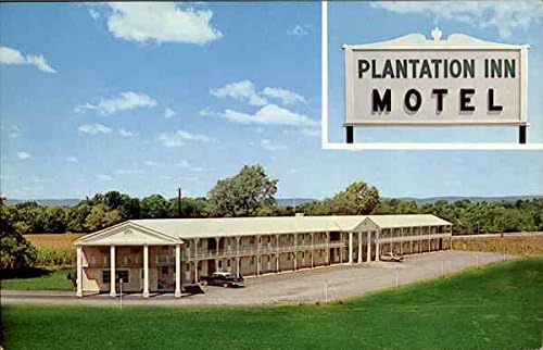 Plantation Inn Motel Mechanicsburg, Pennsylvania PA original Vintage Post -Card