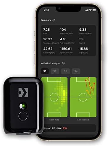 Soccerbee GPS Tracker e colete para jogadores de futebol