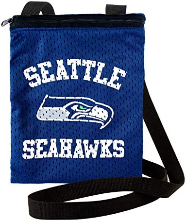 Littlearth Unissex-Adult NFL Seattle Seahawks 1 Bolsa do dia do jogo, cor de equipe, 6,25 x 8,5