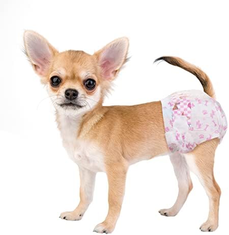Dono Fregas de cachorro descartáveis ​​fêmeas, fraldas super absorventes de cachorrinhos, fraldas de cachorrinho com tecnologia