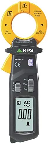 KPS-PF10 Medidor de grampo de vazamento 60A AC 2.000 contagens CAT III