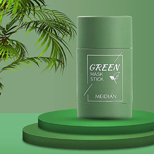 WFWJ 2PCS Green Tea Mask Beck, removedor de cravos com extrato de chá verde Limpeza de poros profunda, hidratante, iluminação da