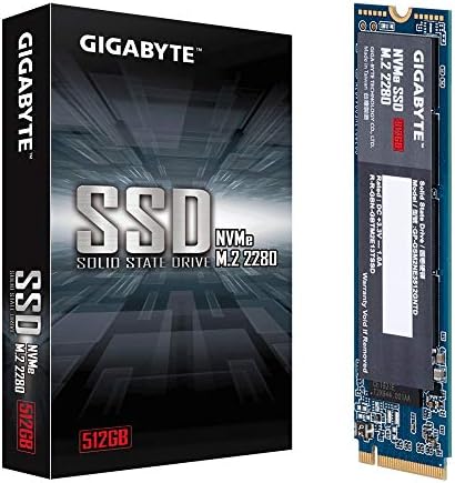Gigabyte nvme 1.3/ m.2/ pcie 3.0x4/ 512GB SSD