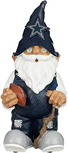 Foco NFL Resina 11.5 Logo da equipe ao ar livre estátua Gnome