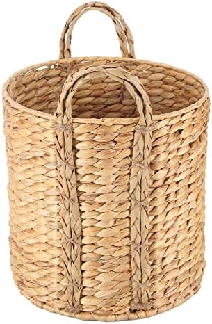 Jlkimzvo Multi -Fins Furposed Belly Basket com alça - Lavagem de cestas, cesta de água de água, usada para lavar plantas,