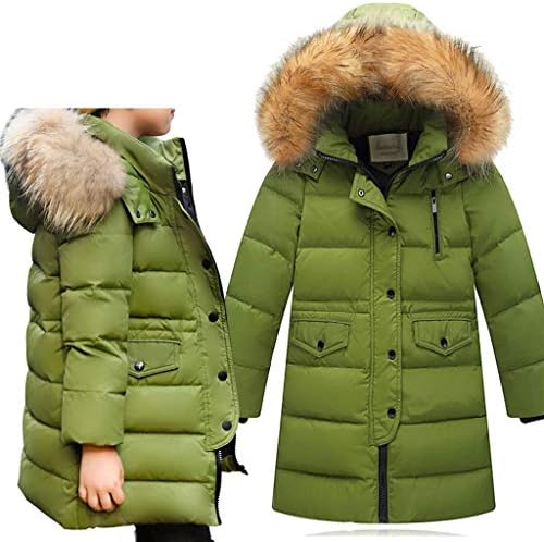 Kelon Kids Casacos de inverno com casaco acolchoado com capuz garotas de inverno Jaqueta infantil com capuz com coat de meninas