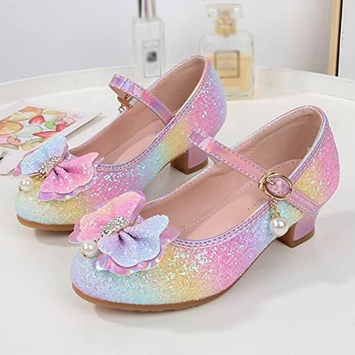 Sapatos crianças moda sapatos de princesa plana