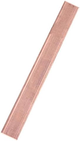 Folha de cobre pura de Yuesfz 3,9 T2 Cu metal barra plana artesanato de metal diy espessura de 8 mm de folha de cobre pura