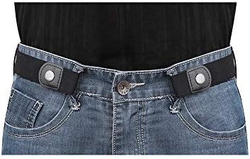 Sem fivela invisível cinturão elástico para homens/mulheres se encaixa na cintura 24-50in presente do dia do pai