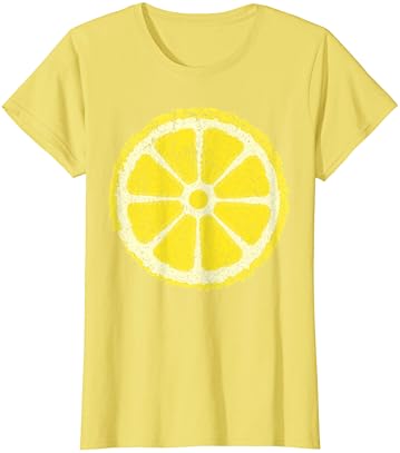 Camisa de fantasia de limão amarelo - fantasia de Halloween correspondente