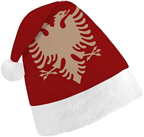 Chapéus de natal de águia albaneses de águia chapéu de chapéu de natal para férias de festas de festas de natal