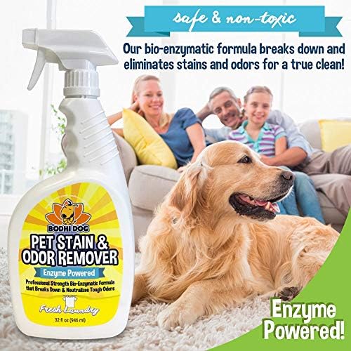 Bodhi Dog Natural Enzyme Pet Stain and Odor Remover, 32 onças