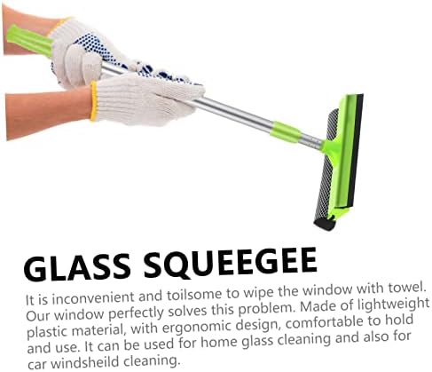 Bestonzon 1 pc telescópico lençol de vidro limpeza de vidro de vidro de limpeza de limpeza de esponja de esponja de lavagem