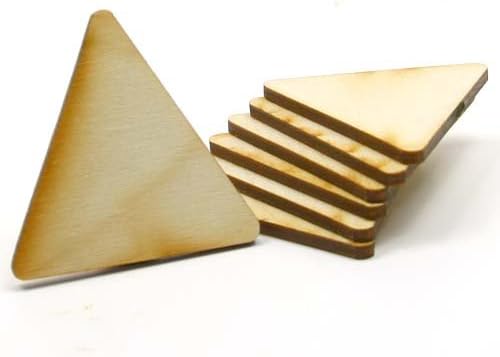 PKG de 3 - Triângulo - 2 polegadas por 2 polegadas e 1/8 de polegada