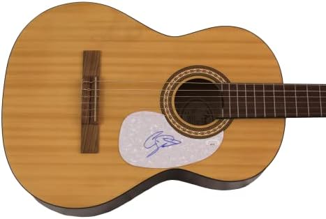 Cole Swindell assinou autógrafo em tamanho grande violão violão com James Spence Authentication JSA COA - Superstar de música