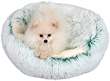 Inverno 2 em 1 Cama de gato redonda Estilo 1 - Cama de cachorro Donut - Mat Cushion Bed House for Dog Cat Pet Supply