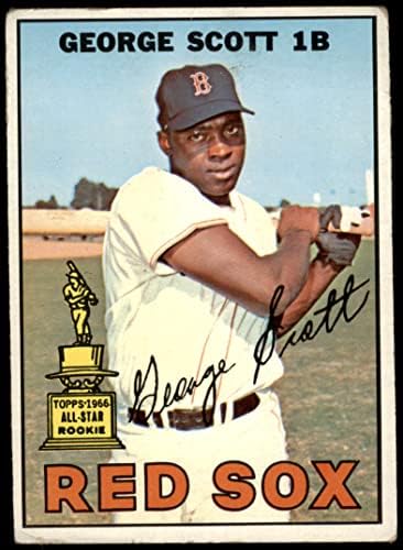 1967 Topps 75 George Scott Boston Red Sox Fair Red Sox