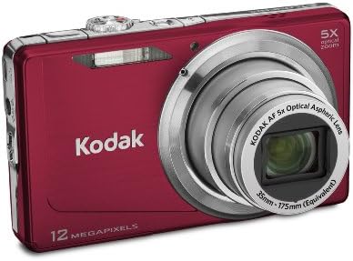 Câmera digital Kodak Easyshare M381 12.4MP com zoom óptico 5x e LCD de 3 polegadas