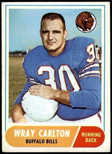 1968 Topps 97 Wray Carlton Buffalo Bills VG/Ex Bills Duke