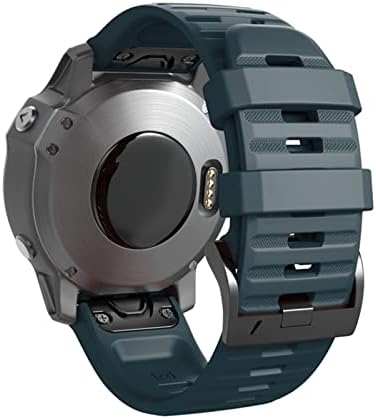 EGSDSE 26 mm 22mm Watch Watch Band para Garmin Fenix ​​7 7x 6x 6Pro relógio Silicone Easy Fit Wrist Strap for fenix