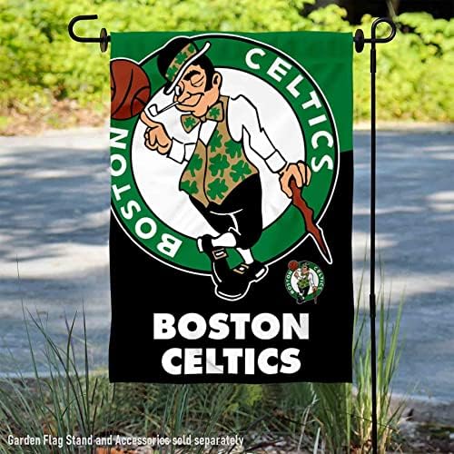 Bandeira do jardim de dupla face do Boston Celtics