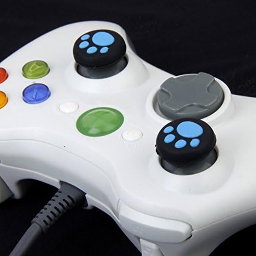 Tampas de aderência de taco de polegar analógico Tampa de tampa de joystick para PS4 PS3 PS2 PS4 Pro Slim Xbox One