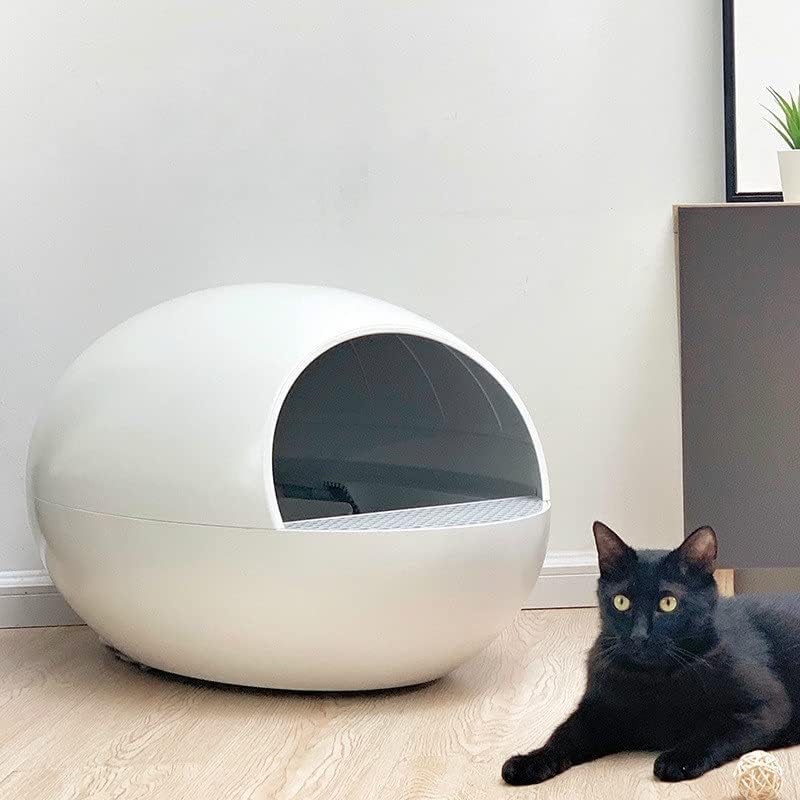 N/A Inteligente gatos totalmente automáticos Toilet Electric Smart Sensor Shape Cats Box Box Bandejas de Pet Supplies Pet Supplies