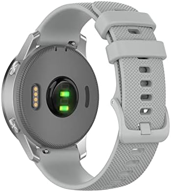 Pulseira de pulseira vevel 20mm de pulseira para ticwatch e para garmin venu para precursor 645 smartwatch watchband
